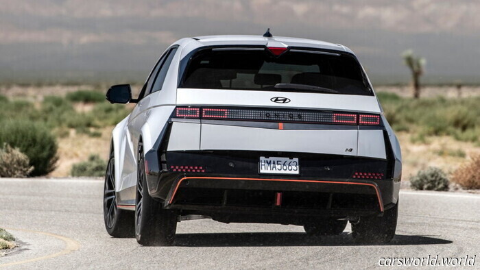 Certainly, you can swap out the Ioniq N brakes, but this can only be done with Hyundai’s $6,000 tool or a $2,000 locked workaround. | Carscoops